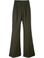 Junya Watanabe Comme Des Garçons Man Regular Leg Trousers, Men's, Size: Medium, Green, Cotton