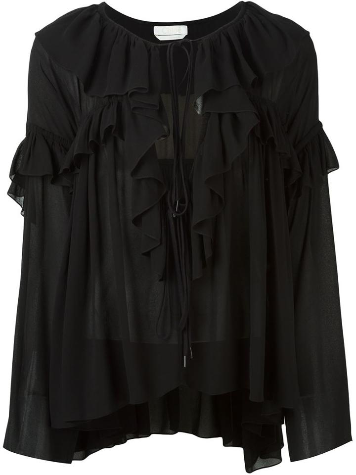 Chloé Ruffled Blouse