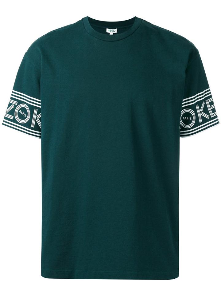 Kenzo - Round Neck T-shirt - Men - Cotton - S, Green, Cotton