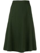 P.a.r.o.s.h. A-line Skirt - Green