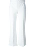 Theory Flared Cropped Trousers