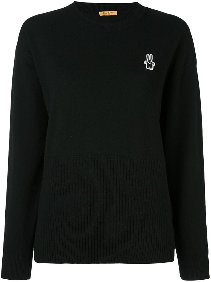 Peter Jensen Rabbit Jumper, Women's, Size: Xs, Black, Wool