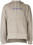 Off Duty 'pleasure Before Business' Hoodie - Grey