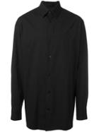 Raf Simons Oversized Shirt, Men's, Size: 50, Black, Cotton/spandex/elastane