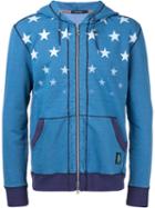 Guild Prime - Stars Zip Hoodie - Men - Cotton/polyurethane - 3, Blue, Cotton/polyurethane