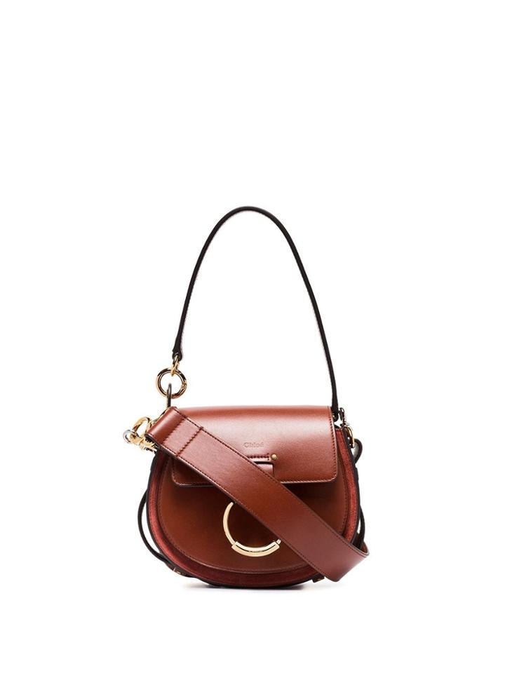 Chloé Tess Mini Bag - Brown