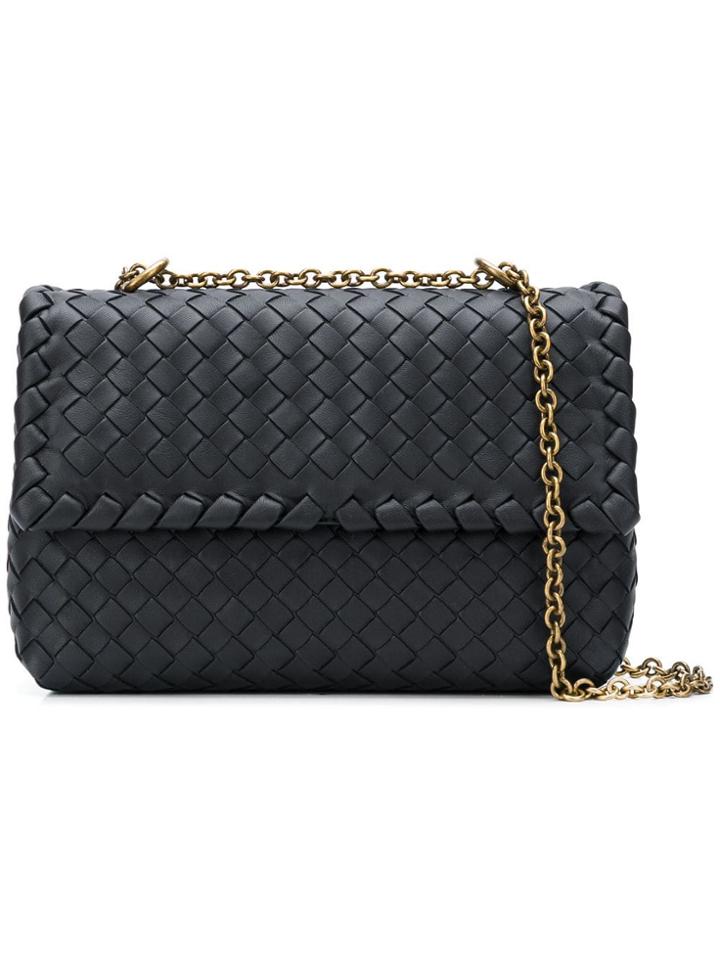 Bottega Veneta Small Olimpia Woven Bag - Blue