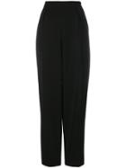 Chanel Vintage High-waisted Trousers - Black