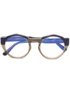 Fendi Eyewear - Marni Driver Acetate Glasses - Unisex - Acetate - 51, Black, Acetate