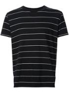 Saint Laurent Classic Striped T-shirt - Black