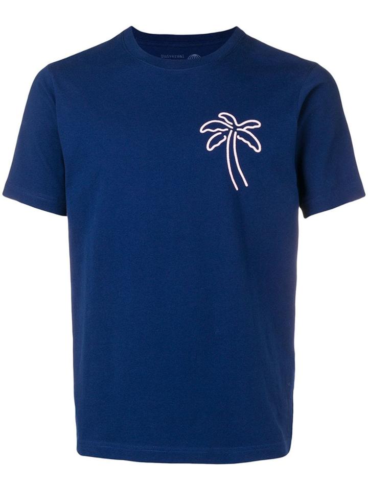 Universal Works Neon Jersey T-shirt - Blue