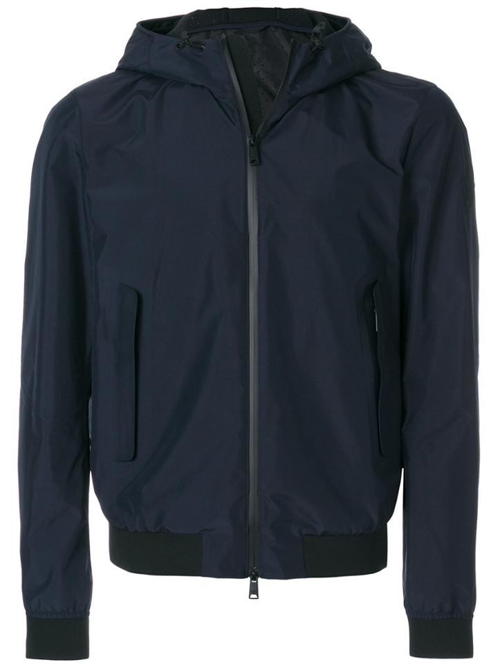 Emporio Armani Lightweight Hooded Jacket - Blue