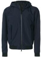 Emporio Armani Lightweight Hooded Jacket - Blue