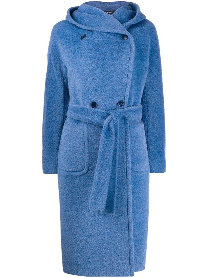 Tagliatore Daisy Double-breasted Coat - Blue