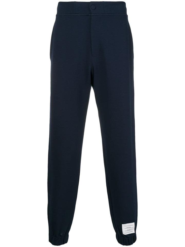 Thom Browne Tech-knit Track Pants - Blue