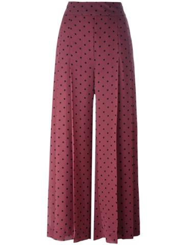 See By Chloé Polka Dot Print Trousers