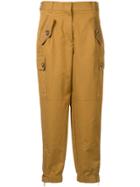 Zimmermann Elasticated Cuff Trousers - Brown