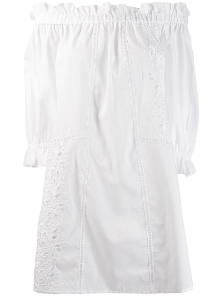 Ermanno Scervino Off-shoulder Mini Dress - White