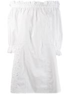 Ermanno Scervino Off-shoulder Mini Dress - White