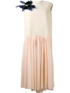 Delpozo Double-faced Crepe Dress
