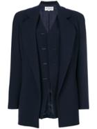 Gianfranco Ferre Pre-owned Waistcoat Coat - Blue