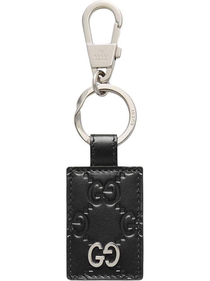 Gucci Gucci Signature Key Ring - Black