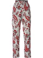 Vanessa Bruno Floral Print Trousers
