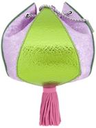 The Volon Small Cindy Clutch - Green