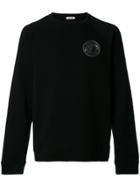 Versace Collection Medusa Patch Sweatshirt - Black