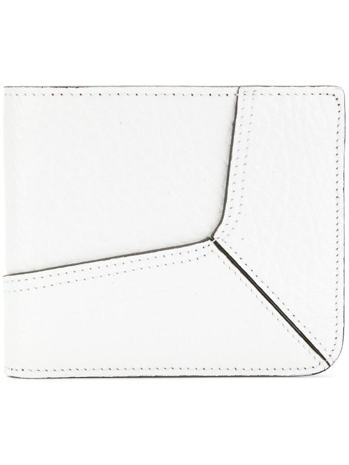 Maison Margiela Paneled Billfold Wallet - White