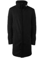 Poème Bohémien Zip Collar Coat, Men's, Size: 50, Black, Cotton