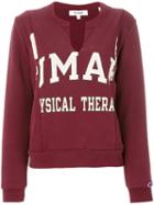 Re/done - Printed Sweatshirt - Women - Cotton/polyester - 1, Pink/purple, Cotton/polyester