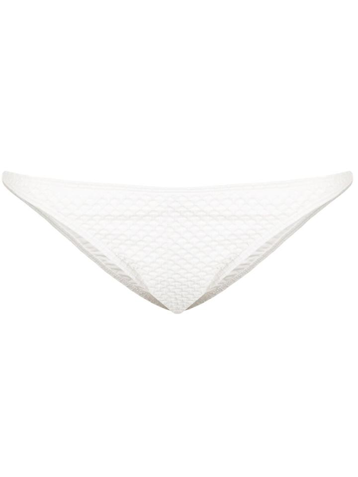 Onia Ashley Geo Texture Bottom - White