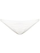 Onia Ashley Geo Texture Bottom - White