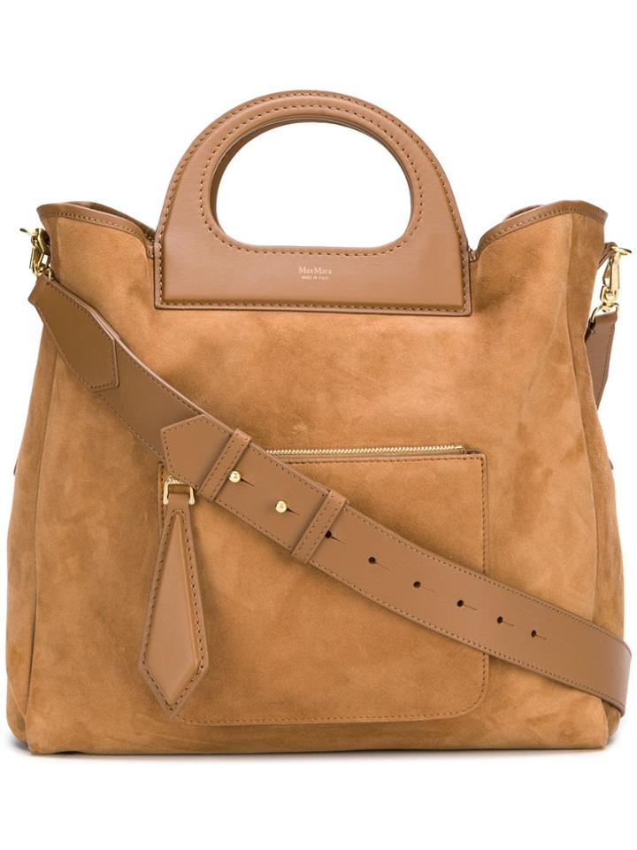 Max Mara Large Tote - Brown