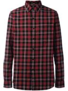 Denham 'pocket Brushed Flannel' Shirt, Men's, Size: Small, Red, Cotton