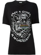 Each X Other - Jean-charles De Castelbajac X Eachxother 'skeleton' T-shirt - Women - Linen/flax - M, Black, Linen/flax