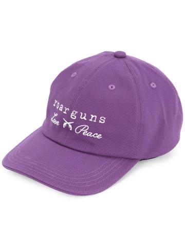 Roarguns Love And Peace Hat - Pink & Purple