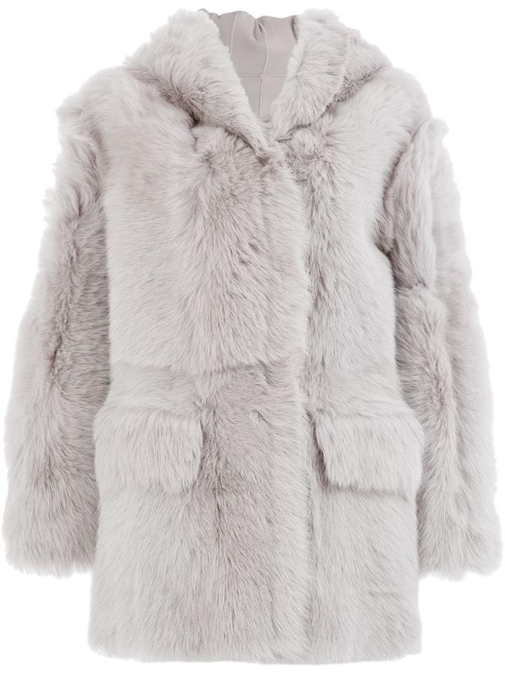 Blancha Oversized Jacket - Grey
