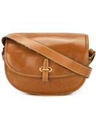 Hermès Vintage Flap Shoulder Bag, Women's, Brown