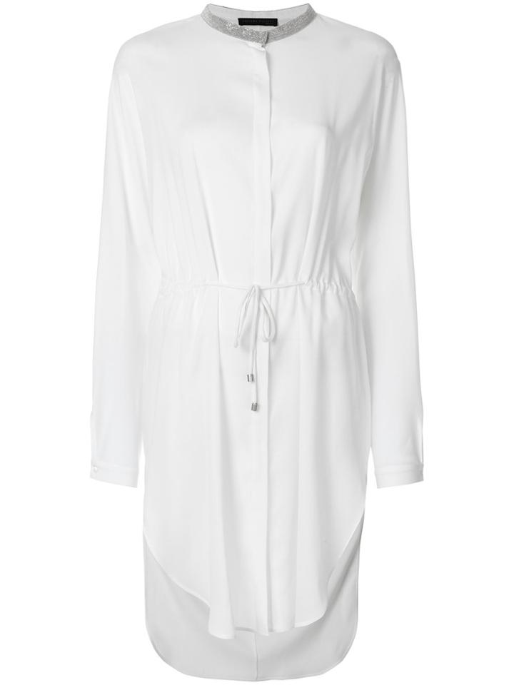 Fabiana Filippi Tie Waist Blouse - White
