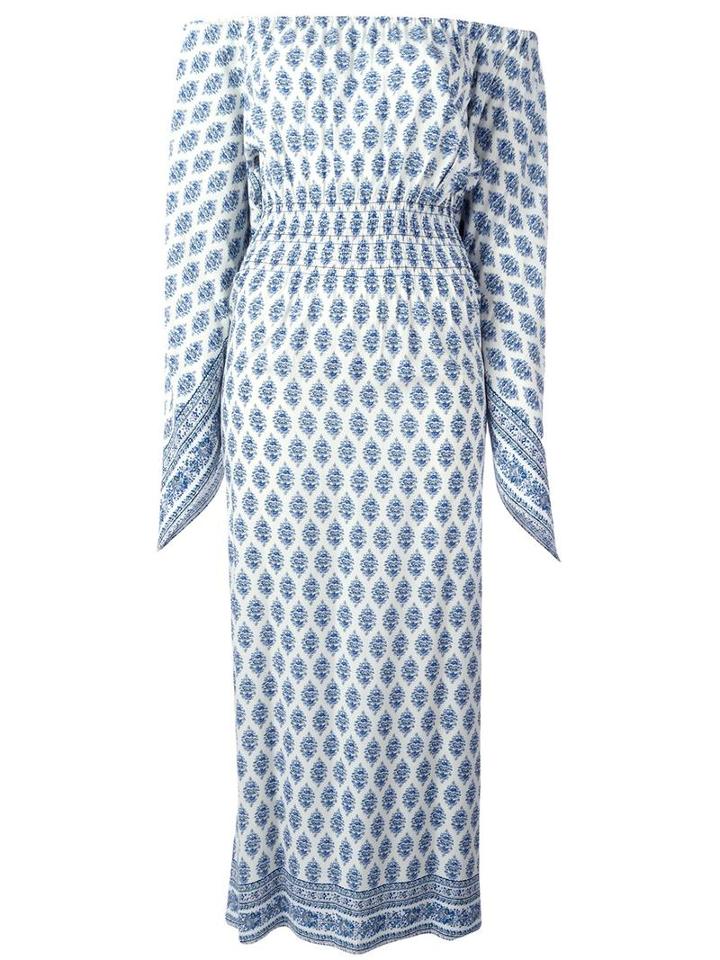 Steffen Schraut Pointy Sleeves Off-shoulders Dress, Women's, Size: 40, Viscose