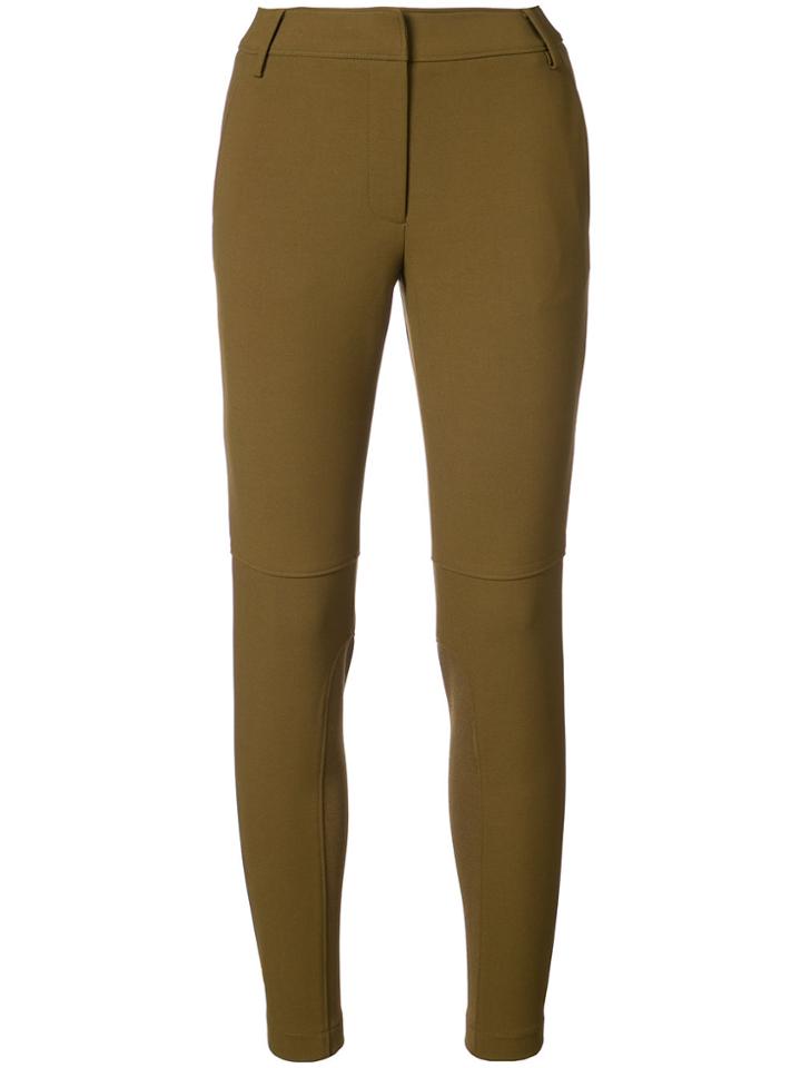 Tibi Cigarette Trousers - Green