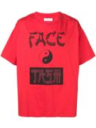 Facetasm Ying Yang T-shirt - Red