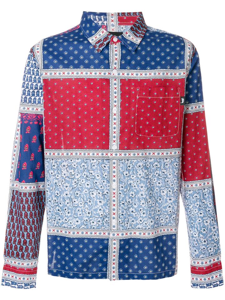 Stussy Printed Shirt - Blue