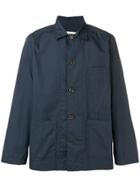 Universal Works Multi-pocket Shirt Jacket - Blue