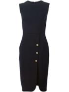 Ermanno Scervino Buttoned Detail Fitted Dress
