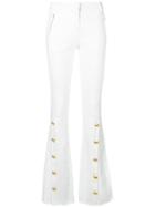 Pinko Alisso Flared Trousers - White