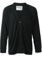 Henrik Vibskov Relaxed Fit Button Down 'river' Cardigan, Men's, Size: Large, Black, Rayon/tencel