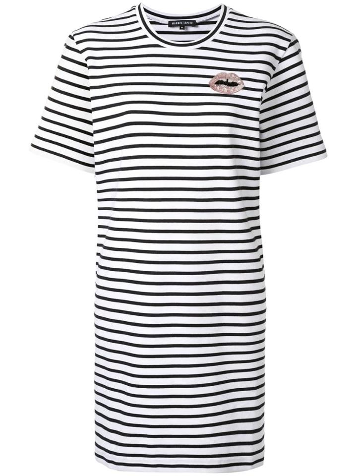 Markus Lupfer Striped Dress - White